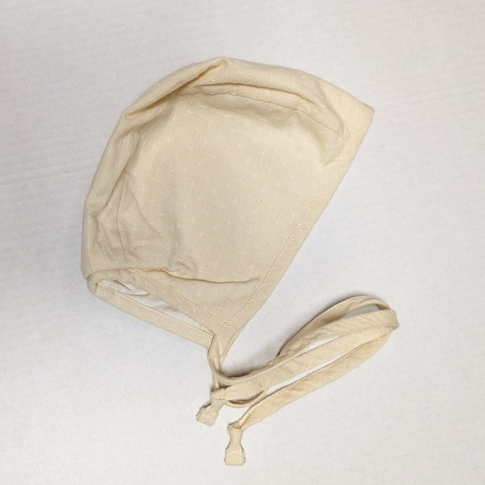 Cream Briar Baby Bonnet 2-4T
